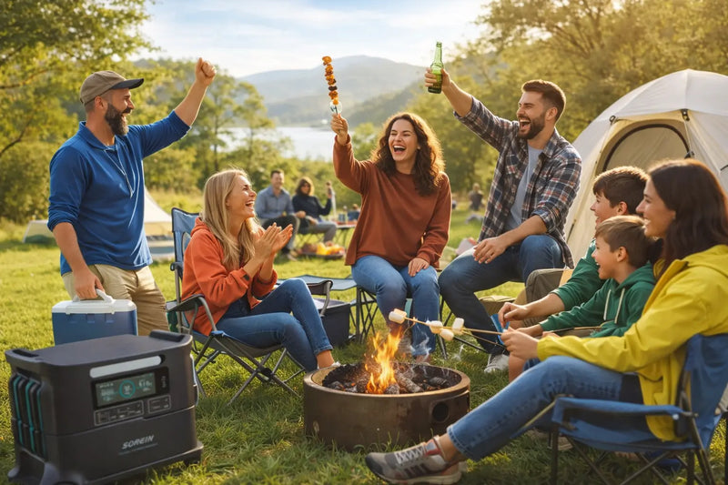 The Pros of Using a Power Station When Camping Sorein