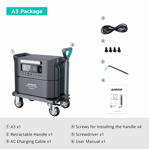 Sorein A3 Lite Power Station 3.2kWh Voltary