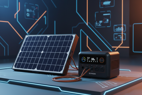 A2 Solar Camping Generator Sorein